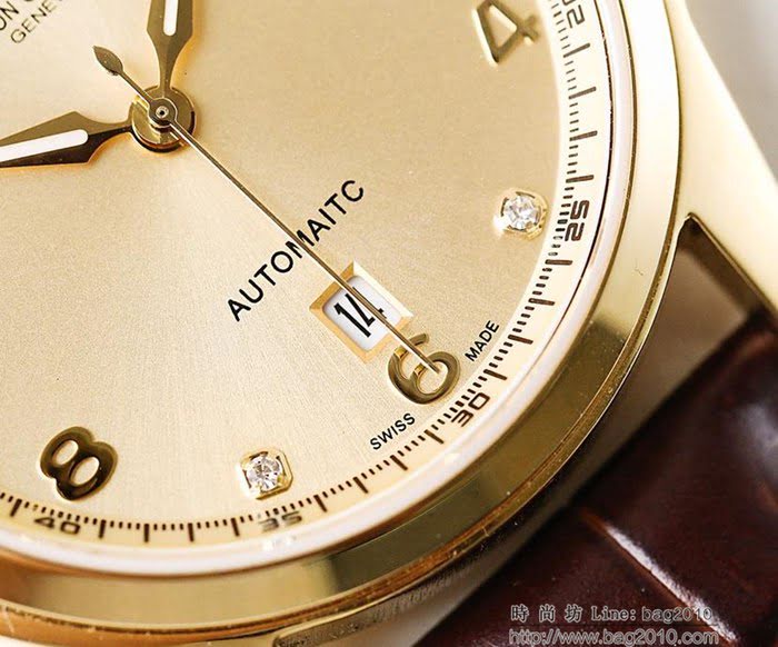 江詩丹頓 Vacheron Constantin LS精品 2018最新火爆款 全自動8215機芯 牛皮錶帶 藍寶石防刮花玻璃 深度防水 男士腕表  wssb4060